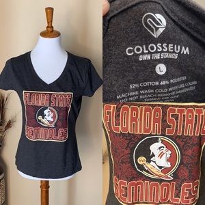 ❤️ 5/$20 FS Noles women’s fitted tee. Size Large